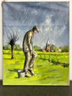 Origineel schilderij van G. Maerevoet – Mariekerke (Bornem), Antiek en Kunst, Ophalen