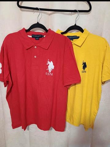 Lot de 2 polos US Polo Assn – Taille XL – Excellent état beschikbaar voor biedingen