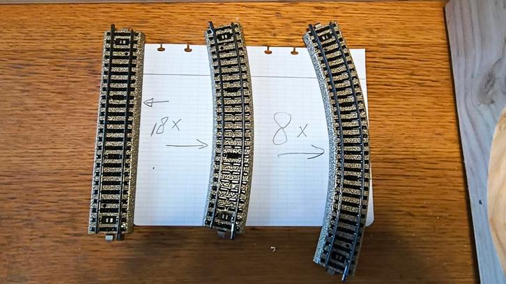 Märklin rails, Hobby en Vrije tijd, Modeltreinen | H0, Gebruikt, Rails, Märklin, Ophalen