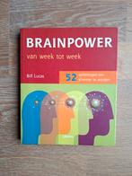 Boek Brainpower van week tot week - Bill Lucas, Ophalen of Verzenden, Gelezen, B. Lucas