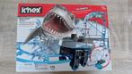 K'nex Shark Attack Coaster rollercoaster met motor, Gebruikt, K'nex, Ophalen