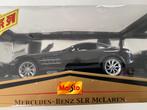 Mercedes-Benz SLR McLaren / Schaal: 1/18 / Kleur: zwart, Ophalen, Nieuw, Auto, Maisto
