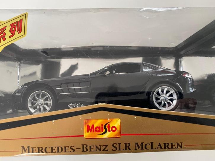 Mercedes-Benz SLR McLaren / Schaal: 1/18 / Kleur: zwart, Hobby en Vrije tijd, Modelauto's | 1:18, Nieuw, Auto, Maisto, Ophalen