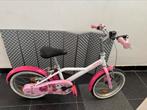 Kinderfiets Roze zo goed als nieuw, Fietsen en Brommers, Ophalen, Zo goed als nieuw, Minder dan 16 inch, B-Twin