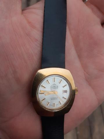 Vintage dames horloge mondaine automatic 21 jewels