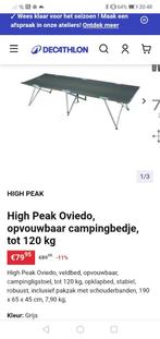 NIEUW! Opvouwbaar kampeerbed High Peak Oviedo, Caravans en Kamperen, Ophalen, Nieuw