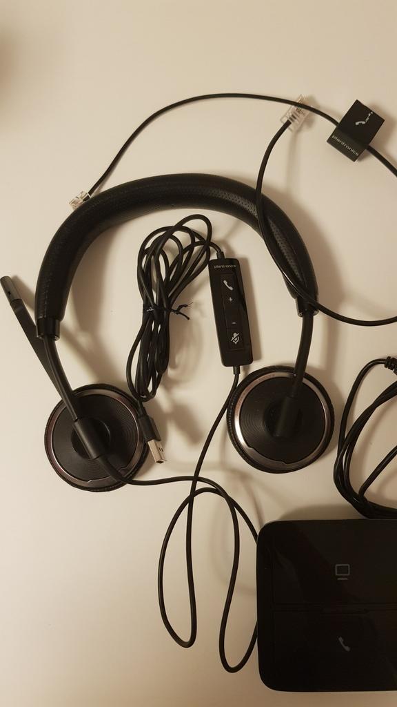 Plantronics Blackwire C520-headset, Telecommunicatie, Mobiele telefoons | Oordopjes, Zo goed als nieuw, Ophalen of Verzenden