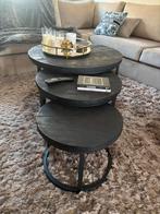 Salon tafel 3 stuks, Huis en Inrichting, Tafels | Salontafels, Ophalen, Zo goed als nieuw