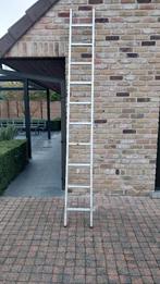 Aluminium ladder, Doe-het-zelf en Bouw, Ladders en Trappen, Ophalen, Gebruikt, Ladder, 2 tot 4 meter
