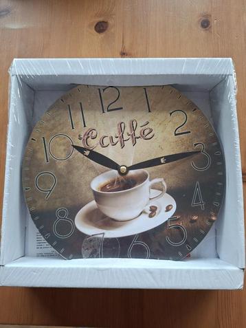 Uurwerk (wand) Koffie NIEUW! 5€ beschikbaar voor biedingen