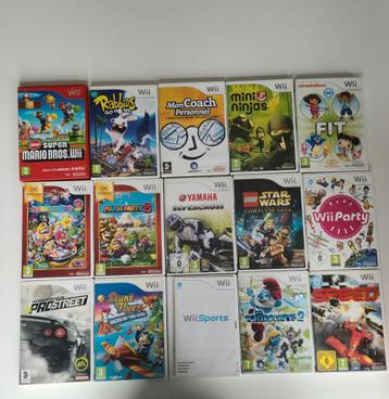 Lots de jeu wii