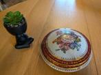 Porseleinen bonbonnier/juwelendoosje van Limoges., Antiek en Kunst, Antiek | Porselein, Ophalen