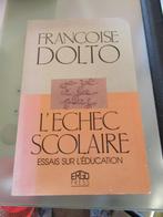 T L'échec scolaire Françoise Dolto éd ErgoPress, Ophalen, Gelezen