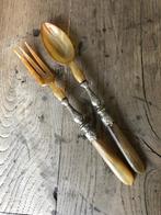 Brocante verzilverd sla bestek, Antiek en Kunst, Ophalen of Verzenden