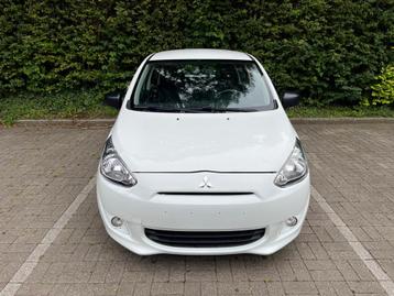 MITSUBISHI SPACE STAR 1.0i 2015/145000KM/AIRCO, Autos, Achat, Euro 6, Entreprise, Noir