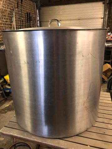 Grote Kookpan ongeveer 140 liter beschikbaar voor biedingen