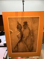 Lithographie TOULOUSE Lautrec, Envoi