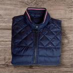 Tommy Hilfiger Gewatteerde Navy Herenjas - Maat S, Blauw, Ophalen of Verzenden, Zo goed als nieuw, Tommy hilfiger