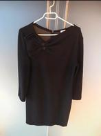 Zwart winterkleedje met strik - Armani, Kleding | Dames, Maat 42/44 (L), Zo goed als nieuw, Armani, Zwart