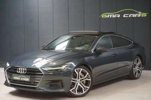 Audi A7 55 TFSI qua. S Line-Nav-Pano-Head Up-360c-Garantie, Auto's, Audi, Bedrijf, Te koop, A7, ABS, Achteruitrijcamera, Airbags