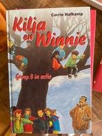 Kilja en Winnie groep 8 in actie, Boeken, Kinderboeken | Jeugd | 10 tot 12 jaar, Ophalen, Zo goed als nieuw, Corrie Hafkamp, Fictie