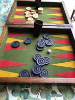 Jeu jacquet/backgammon ancien, Hobby & Loisirs créatifs, 1 ou 2 joueurs, Enlèvement, Utilisé