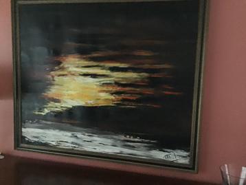 Uniek schilderij van kunstenaar José Chapellier  beschikbaar voor biedingen