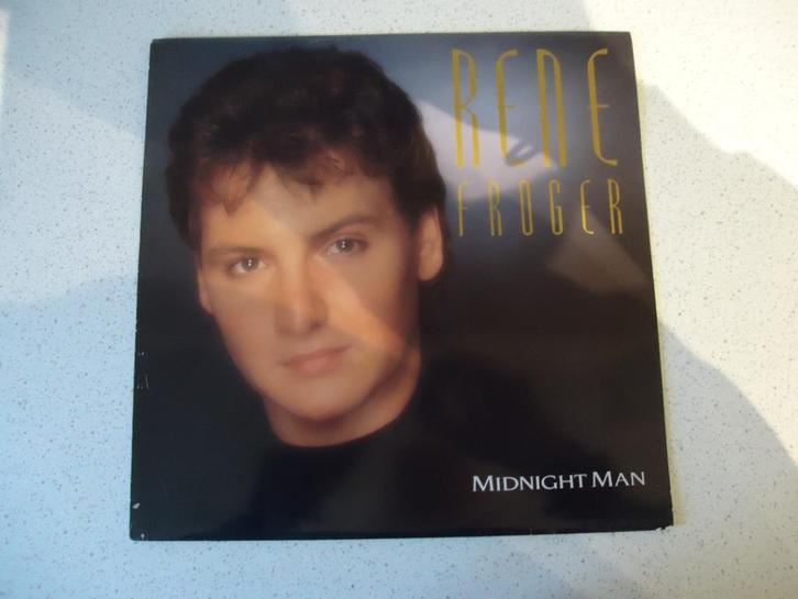 LP van "Rene Froger" Midnight Man anno 1990., Cd's en Dvd's, Vinyl | Pop, Zo goed als nieuw, 1980 tot 2000, 12 inch, Ophalen of Verzenden
