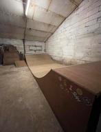 Stevige indoor mini ramp voor skateboard/BMX, Ophalen, Skateboard