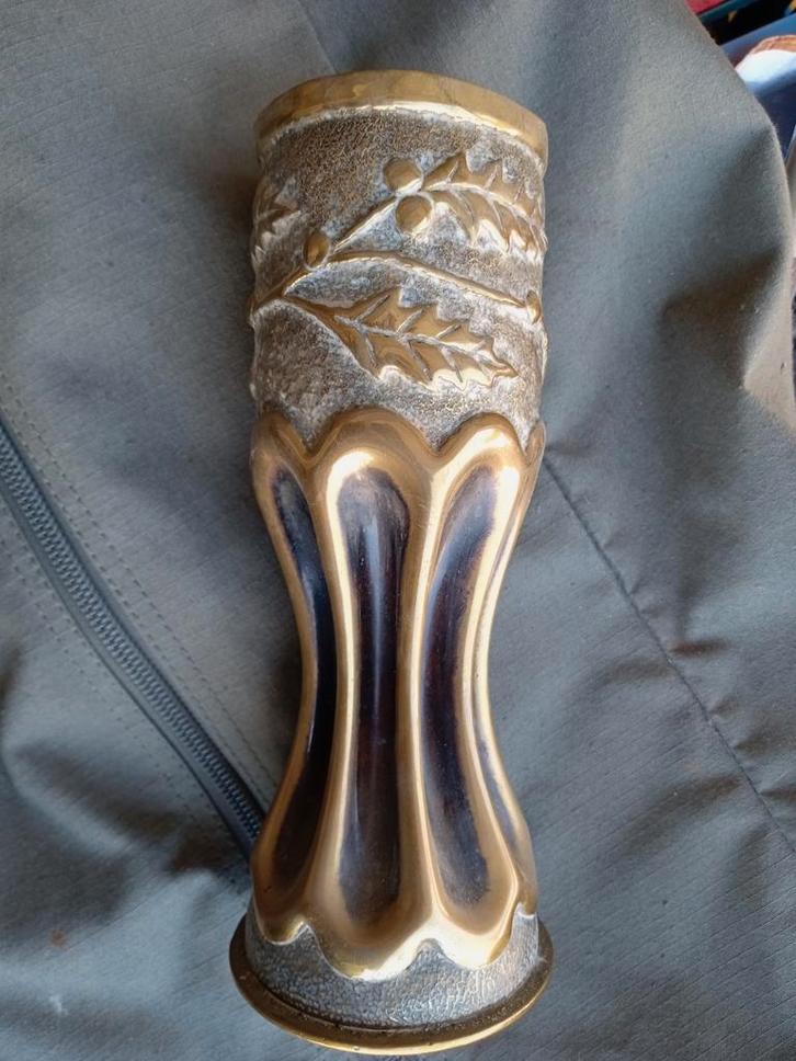 2 douilles de la guerre 14/18, Antiek en Kunst, Antiek | Brons en Koper, Ophalen