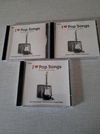 Nieuw !! Set van 3 Cd's I love Pop Songs., Cd's en Dvd's, Ophalen of Verzenden, Zo goed als nieuw