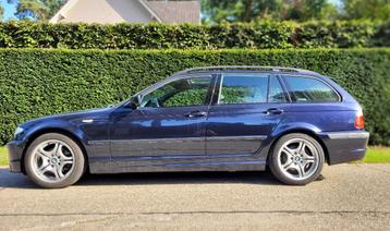 E46-M Pack-Xenon-Manueel 5v-Breedset-Alcantara-Sunroof, Auto's, Achterwielaandrijving, Blauw, Alcantara, Bedrijf
