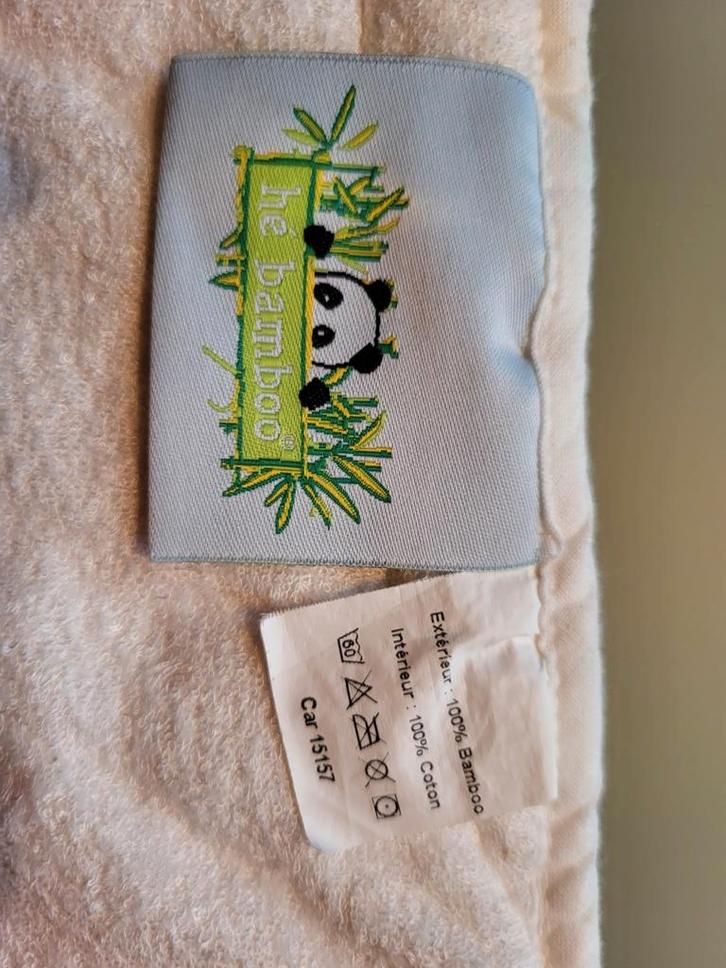 Dekbed in bamboe voor wiegje of park , 70x80 cm ,  Hé Bamboo, Kinderen en Baby's, Dekens, Slaapzakjes en Inbakerproducten, 70 tot 85 cm