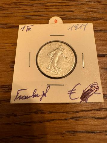 1 Franc 1917 Frankrijk (189) beschikbaar voor biedingen