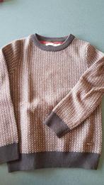 Trui jongens bruin met motief., Kinderen en Baby's, Kinderkleding | Maat 122, Ophalen, Zo goed als nieuw, Jongen