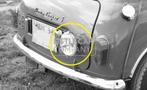 WLR576 Works Spotlamp voor Classic Mini – Lucas Stijl 5 3/4″, Ophalen of Verzenden, Overige automerken