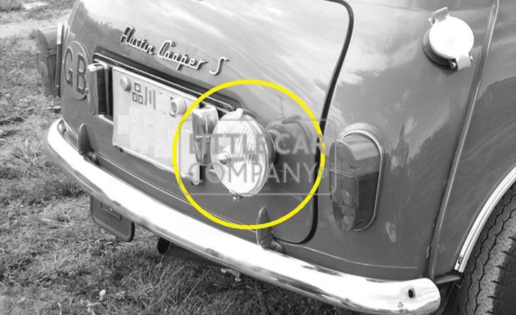 WLR576 Works Spotlamp voor Classic Mini – Lucas Stijl 5 3/4″, Auto-onderdelen, Verlichting, Mini, Oldtimer onderdelen, Overige automerken