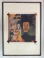 Jean Michel Basquiat: lithografie verkocht ingelijst, Antiek en Kunst, Ophalen of Verzenden