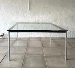 Table Corbusier collection LC 140 carrée, Maison & Meubles, Comme neuf, Métal, 100 à 150 cm, 100 à 150 cm