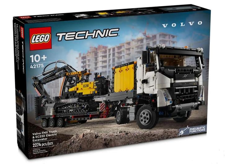 Lego 42175 Volvo FMX Truck & Graafmachine Nieuw & Sealed, Kinderen en Baby's, Speelgoed | Duplo en Lego, Nieuw, Lego, Complete set
