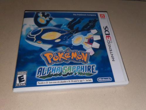 Pokemon Alpha Sapphire 3DS Game Case, Consoles de jeu & Jeux vidéo, Jeux | Nintendo 2DS & 3DS, Comme neuf, Envoi