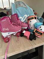 Roller skates met alles erbij,zoals elleboog beschermers, Sport en Fitness, Ophalen, Zo goed als nieuw