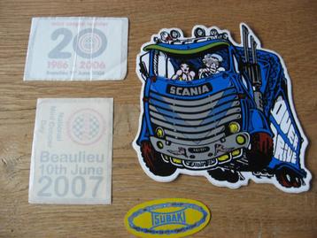 Vintage Stickers Auto's Vrachtwagen  beschikbaar voor biedingen