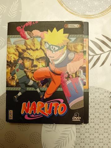 DVD Naruto - 3 dvd - Volume 1 beschikbaar voor biedingen
