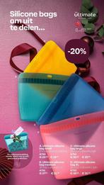 tupperware silicone bags aan min 20%, Huis en Inrichting, Verzenden, Nieuw