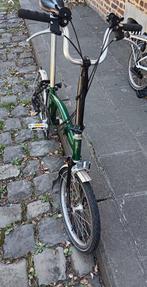 Brompton M6L racing groen 6 versnellingen, Fietsen en Brommers, Fietsen | Vouwfietsen, Ophalen, Brompton, 14 tot 16 inch, Versnellingen