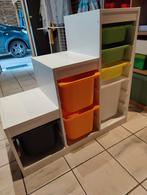 Armoire Trofast Ikea + poubelles, Comme neuf, Enlèvement