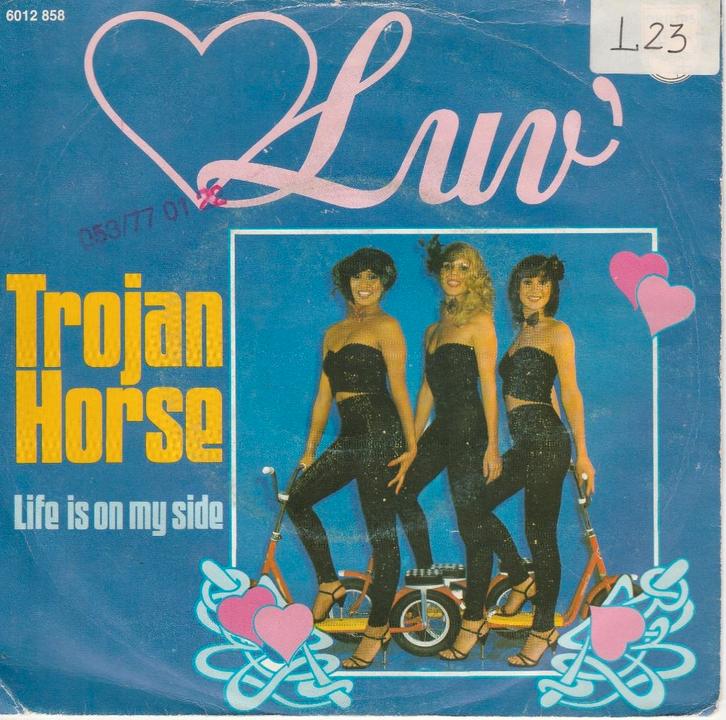 Single en vinyle 45T (7") de Luv'., CD & DVD, Vinyles | Pop, Utilisé, 1960 à 1980, Autres formats, Enlèvement ou Envoi