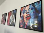 3 ingelijste posters, Ophalen