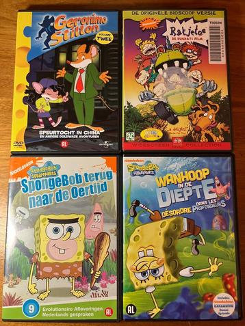 Unieke Nickelodeon Kinder DVD's + 1 GRATIS! beschikbaar voor biedingen